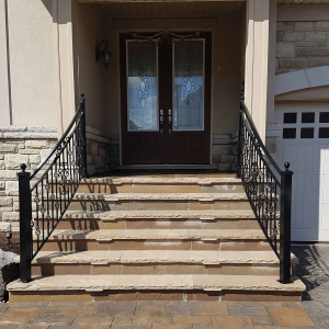 Front Steps With Railing