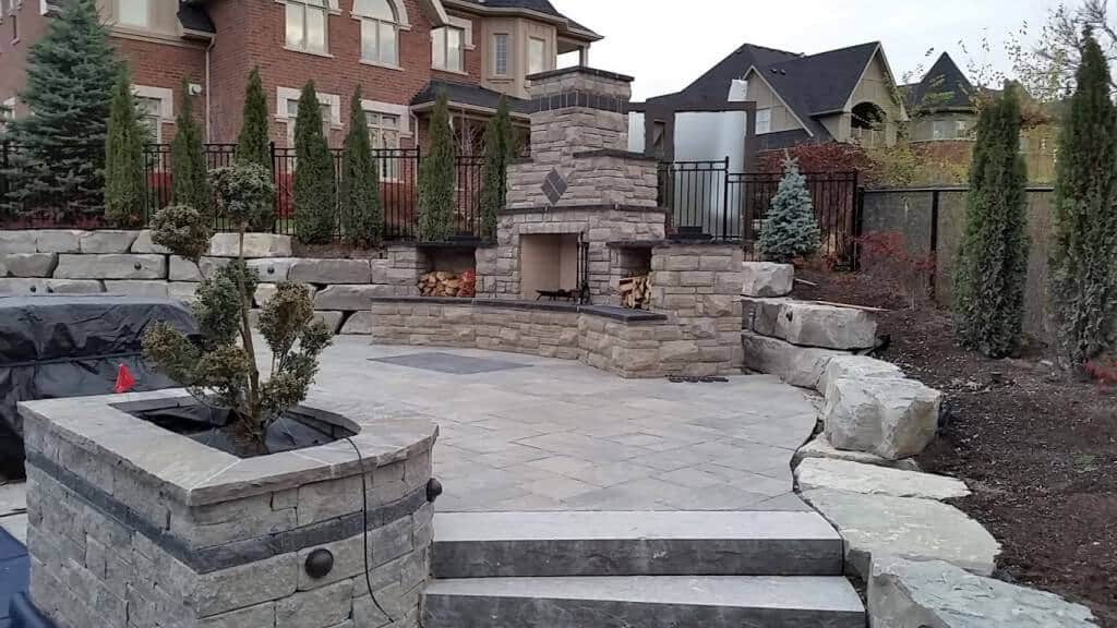 Fireplaces/Firepits Outdoor Renovations Upgrades by Davel Construction